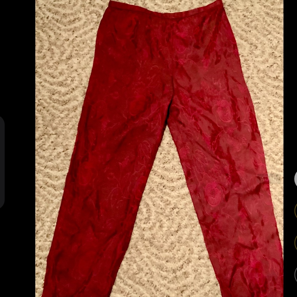 Talbots brocade pants girls sz 12